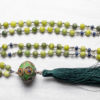Moroccan enamel berber/jade/lapis lazuli necklace