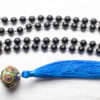 Moroccan enamel berber/ black agate