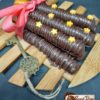 Chocolate Dipped Pretzel Rods