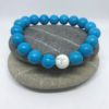 Natural Sky Blue Turquoise GEMSTONE BRACELET