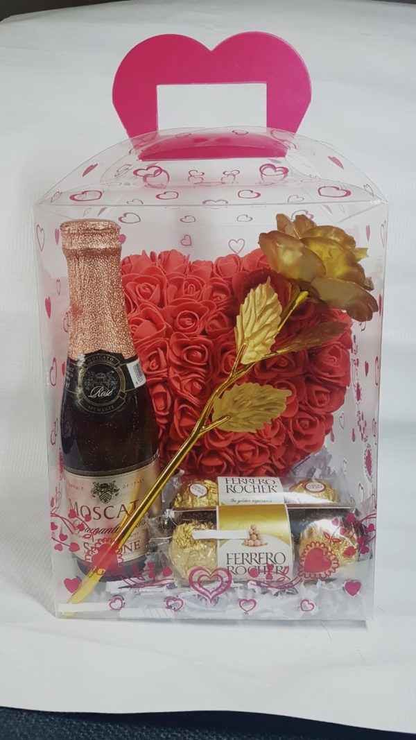 Gift Box with Roses