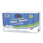 Strong and Absorbent Paper Towels - 8 Units - 200 Sheets