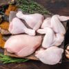 Chilled BBQ Chicken Quarters - 24 Pieces Per Bag - Frozen Chicken Parts - Mixed chicken meat