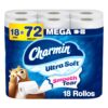 Charmin Ultra Soft - Mega Double Sheet Roll Toilet Paper - 18 Units - 224 Sheets