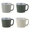 Manna Set of Mugs with Lid 4 Units