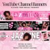 Youtube Banner Design - intro, outro, banner, or other visuals for your YouTube channel